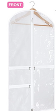 Load image into Gallery viewer, Dance Garment Bag: Clear with Pockets