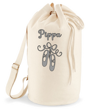 Load image into Gallery viewer, Dance Duffle Bag Cream