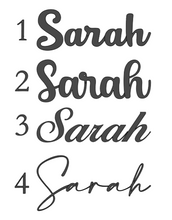 Load image into Gallery viewer, Acrylic Name Place Settings