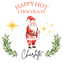 Load image into Gallery viewer, Happy Hot Chocolate Christmas Mug - Santa
