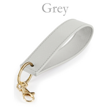 Load image into Gallery viewer, Loop Keyring Initials -  Grey
