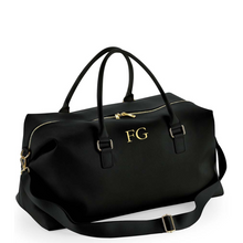 Load image into Gallery viewer, Weekend Bag - Black (Gold Zip)
