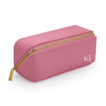 Load image into Gallery viewer, Flat Lay Make Up Bag - Dusky Pink Small
