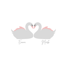 Load image into Gallery viewer, Valentines Swan Mug
