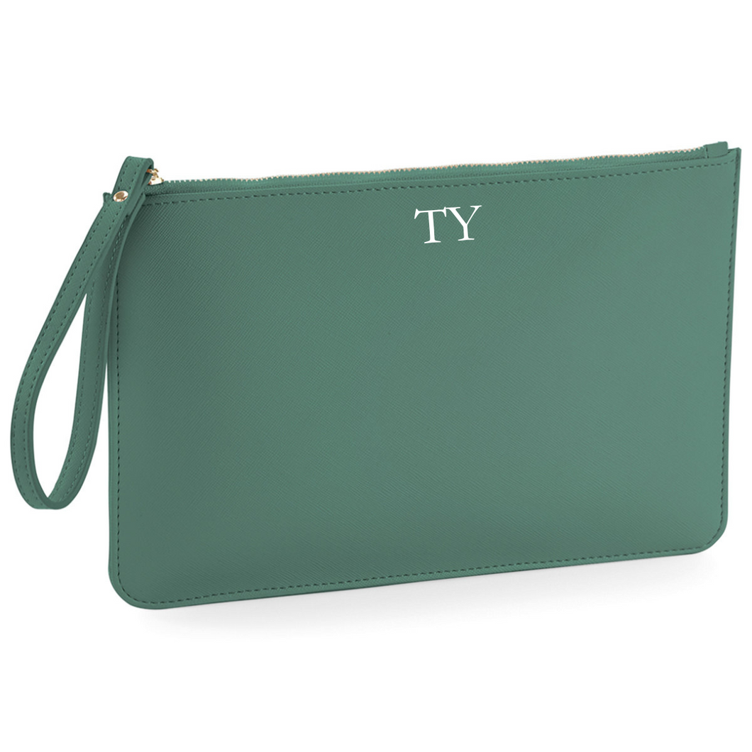 Clutch Bag - Sage Green