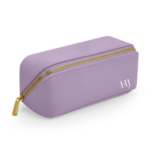 Load image into Gallery viewer, Flat Lay Make Up Bag - Lilac Small
