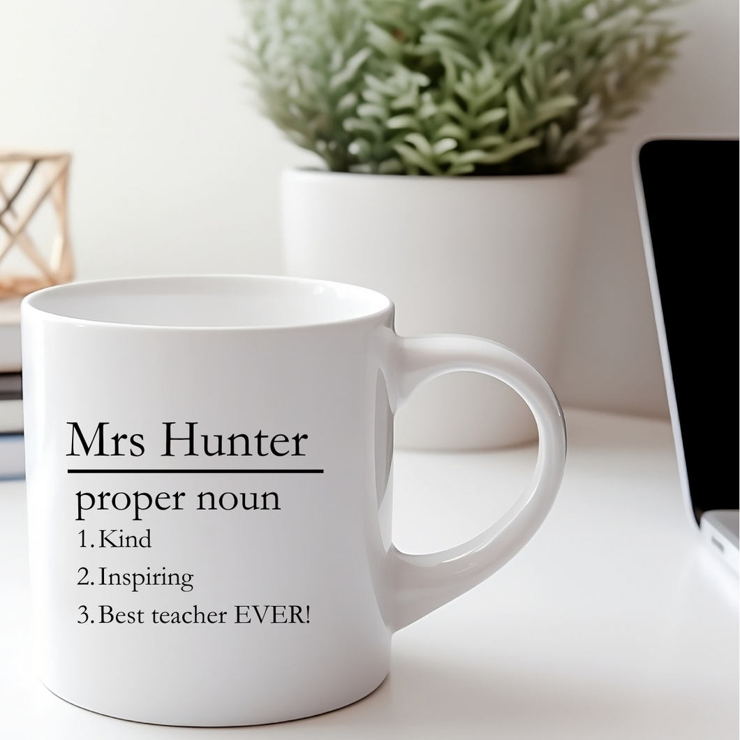 Teacher Mug - Proper Noun