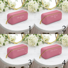 Load image into Gallery viewer, Mother of the Bride Flat Make Up &amp; Accessories Bag
