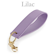 Load image into Gallery viewer, Loop Keyring Initials - Lilac
