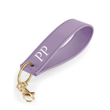 Load image into Gallery viewer, Loop Keyring Initials -  Rose Gold
