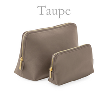 Load image into Gallery viewer, Make Up Bag - Taupe
