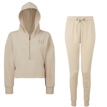 Load image into Gallery viewer, Bride Cropped Hoodie &amp; Jogger Set
