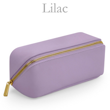 Load image into Gallery viewer, Flat Lay Make Up Bag - Lilac Small
