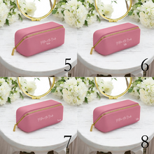 Load image into Gallery viewer, Mother of the Bride Flat Make Up &amp; Accessories Bag
