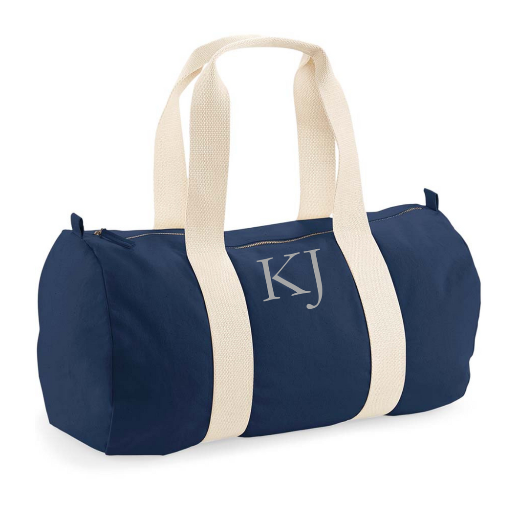 Fitness Barrel Bag Navy