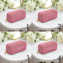 Load image into Gallery viewer, Mother of the Bride Flat Make Up &amp; Accessories Bag Small
