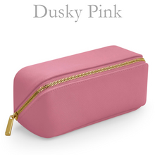 Load image into Gallery viewer, Flat Lay Make Up Bag - Dusky Pink Small
