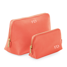 Load image into Gallery viewer, Make Up Bag - Coral
