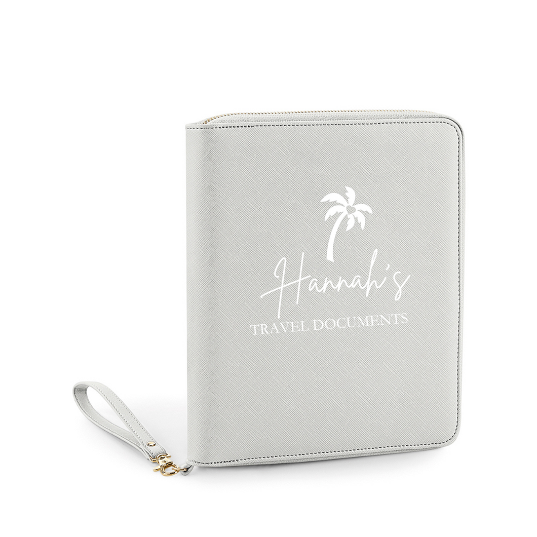 Travel Document Organiser - Documents Palm Tree