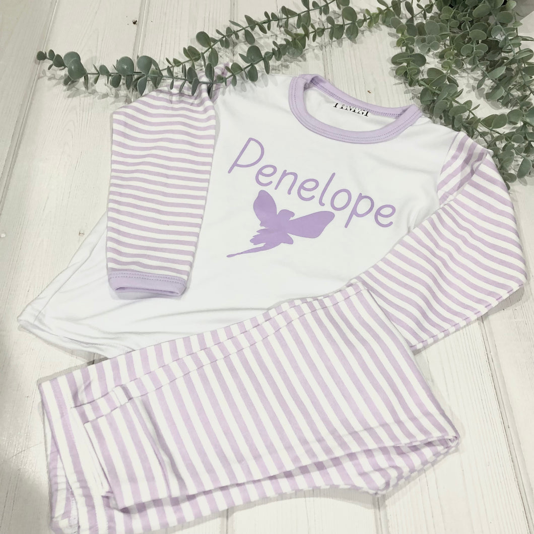 Children’s Personalised Striped Pyjamas