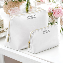 Load image into Gallery viewer, Mother of The Bride Make Up Bag
