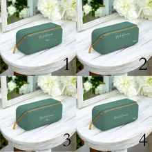 Load image into Gallery viewer, Maid of Honour Lay Flat Make Up &amp; Accessories Bag Small
