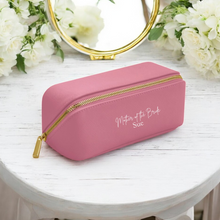 Load image into Gallery viewer, Mother of the Bride Flat Make Up &amp; Accessories Bag
