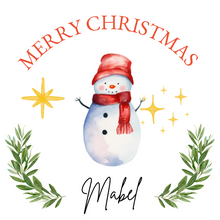 Load image into Gallery viewer, Merry Christmas Mug - Snowman
