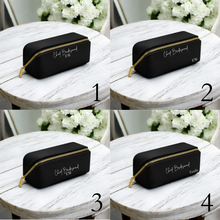 Load image into Gallery viewer, Chief Bridesmaid Lay Flat Make Up &amp; Accessories Bag Small
