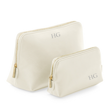 Load image into Gallery viewer, Make Up Bag - Ivory
