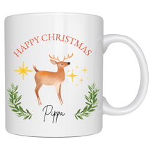 Load image into Gallery viewer, Happy Christmas Mug - Reindeer
