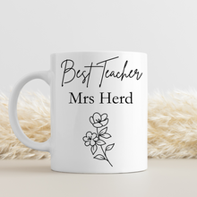 Load image into Gallery viewer, Teacher Mug - Flower
