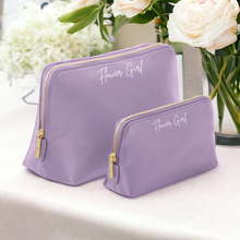 Load image into Gallery viewer, Flower Girl Make Up Bag
