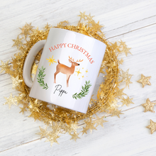 Load image into Gallery viewer, Happy Christmas Mug - Reindeer
