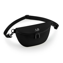 Load image into Gallery viewer, Waist Bag - Black (Black Zip)
