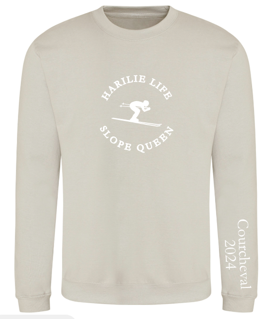 Adult's Harilie Life Slope Queen Sweatshirt