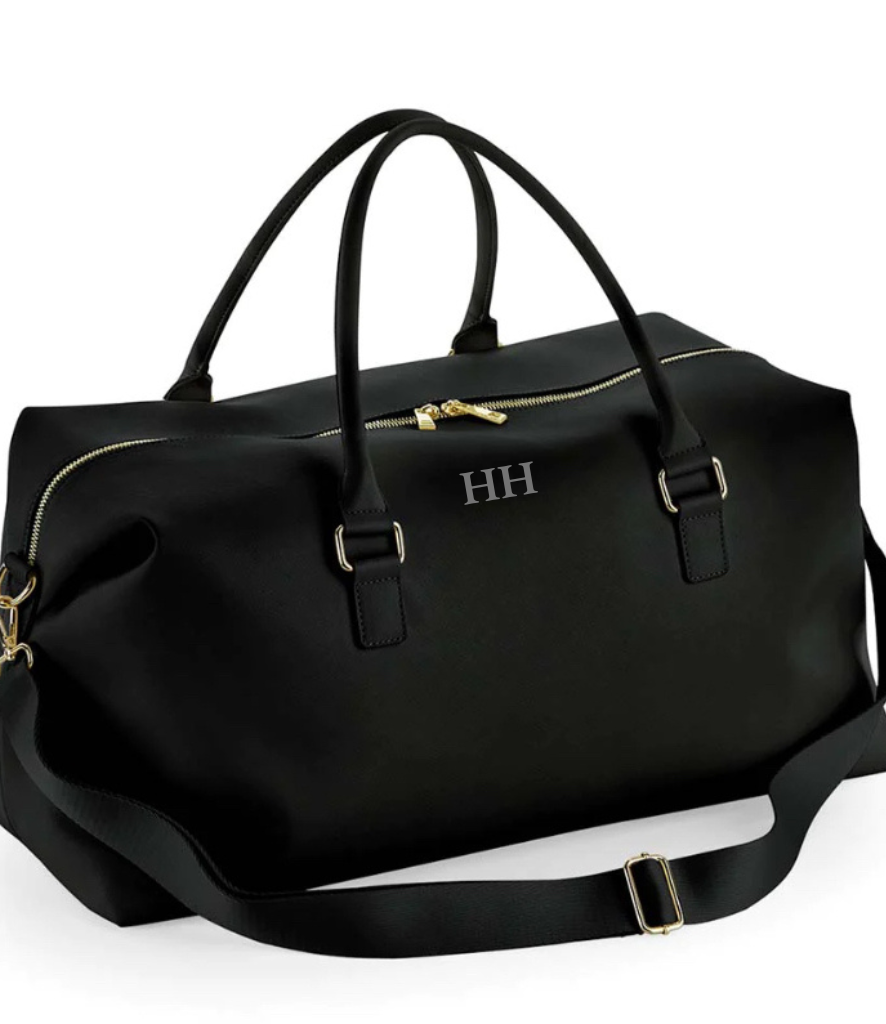 Black/Gold Weekend Bag