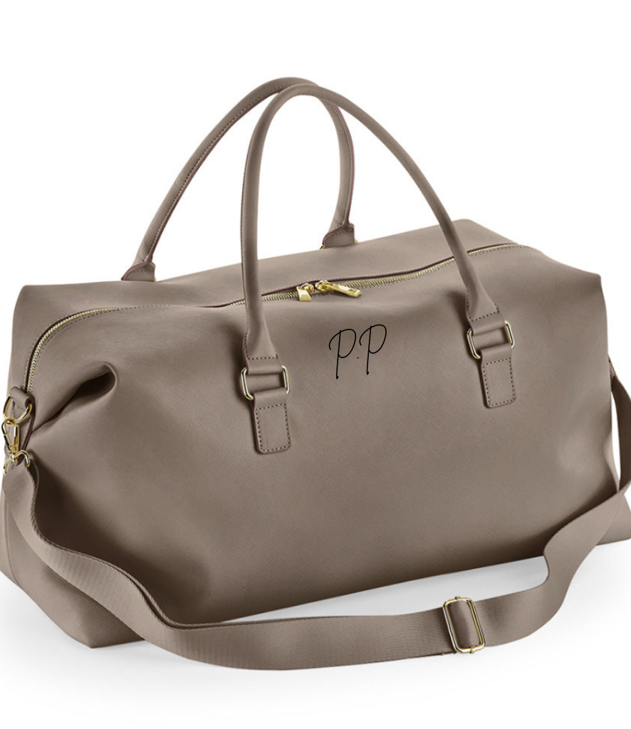 Taupe Weekend Bag