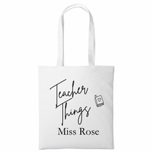 Load image into Gallery viewer, Teacher Tote - Teacher Things
