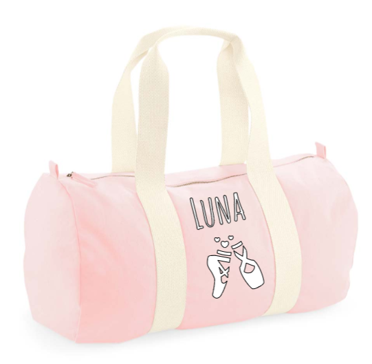 Dance Barrel Bag Pink