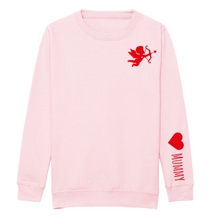 Load image into Gallery viewer, Children&#39;s Valentines Cupid Sweatshirt
