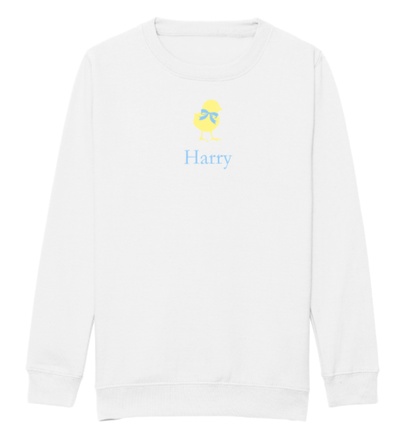 Children's Blue Easter Sweatshirt