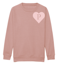 Load image into Gallery viewer, Children&#39;s Heart &amp; Name Sweatshirt
