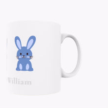 Load and play video in Gallery viewer, Blue Hoppy Easter Mug
